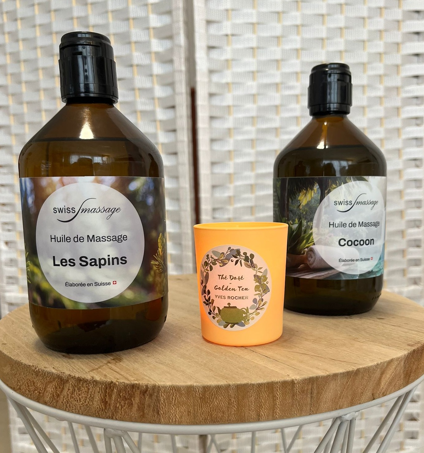 Huiles de massage – massage classique à Penthalaz